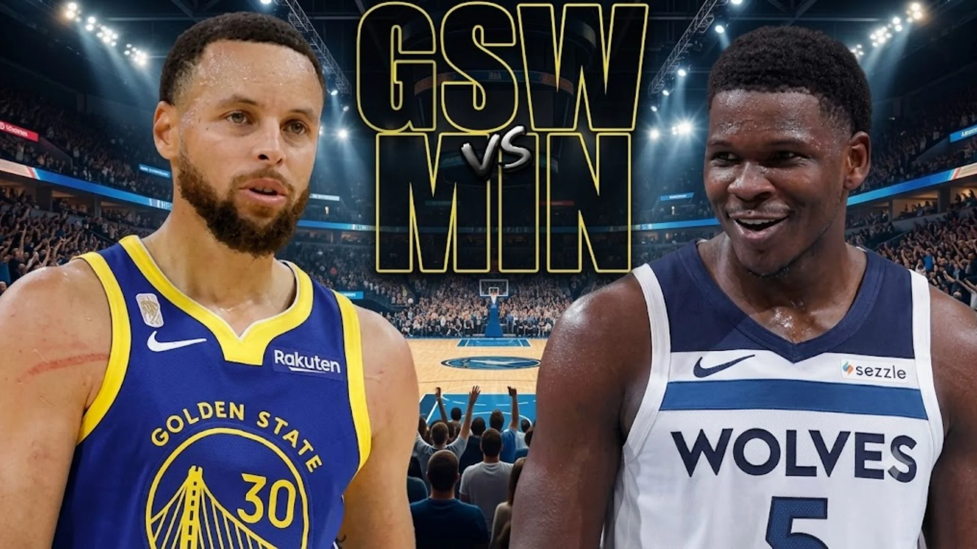 Timberwolves vs golden state warriors match player stats