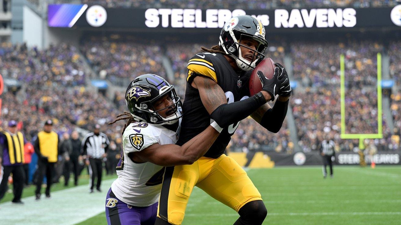 steelers vs baltimore ravens match player stats