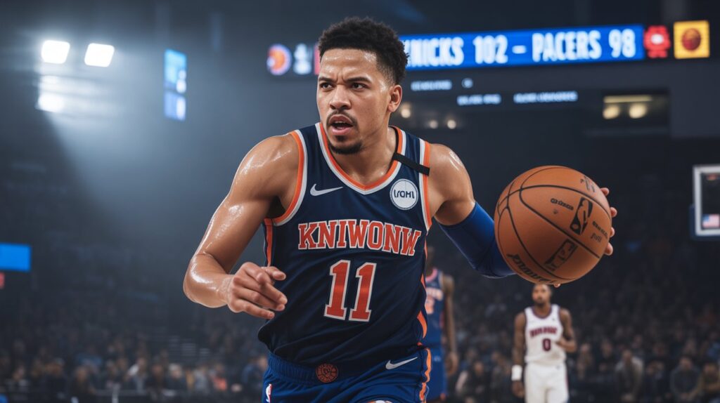 knicks vs pacers match player stats