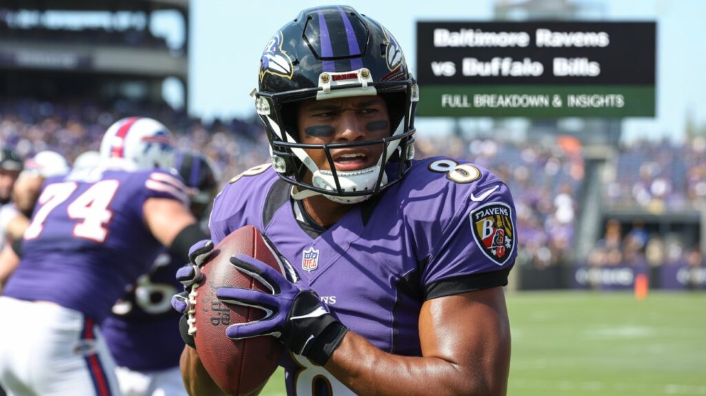 baltimore ravens vs buffalo bills match player stats