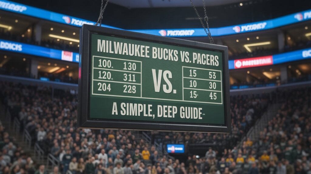 milwaukee bucks vs pacers match player stats
