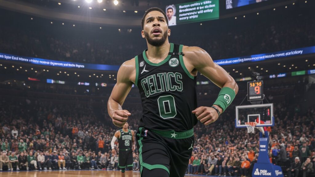 boston celtics vs knicks match player stats