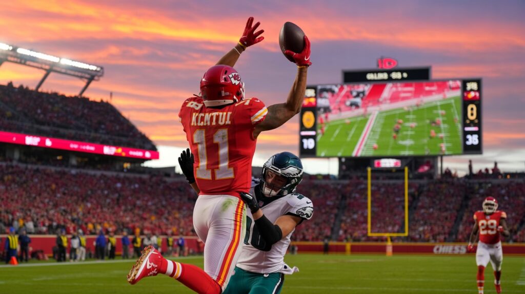 kansas city chiefs vs philadelphia eagles match player stats