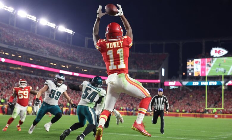 kansas city chiefs vs philadelphia eagles match player stats