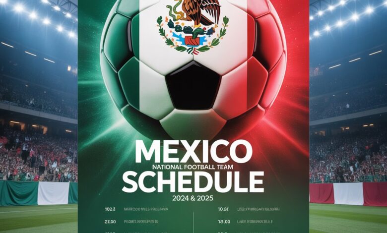 mexico national football team schedule