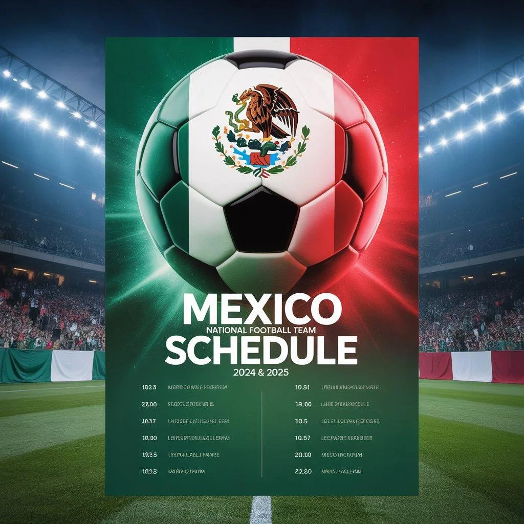 mexico national football team schedule