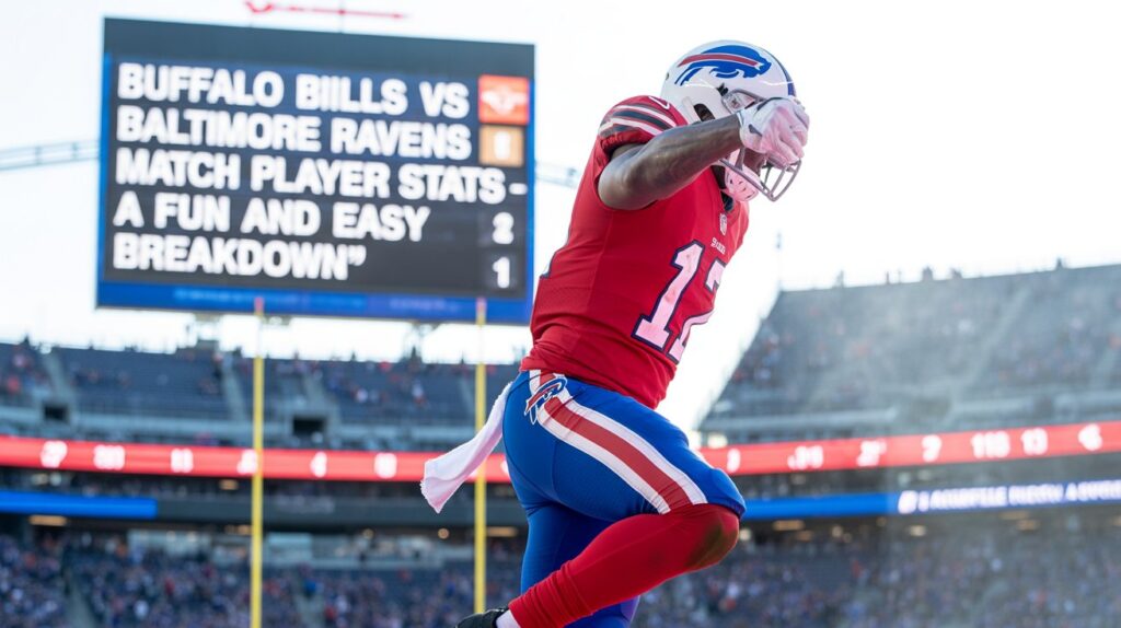 buffalo bills vs baltimore ravens match player stats