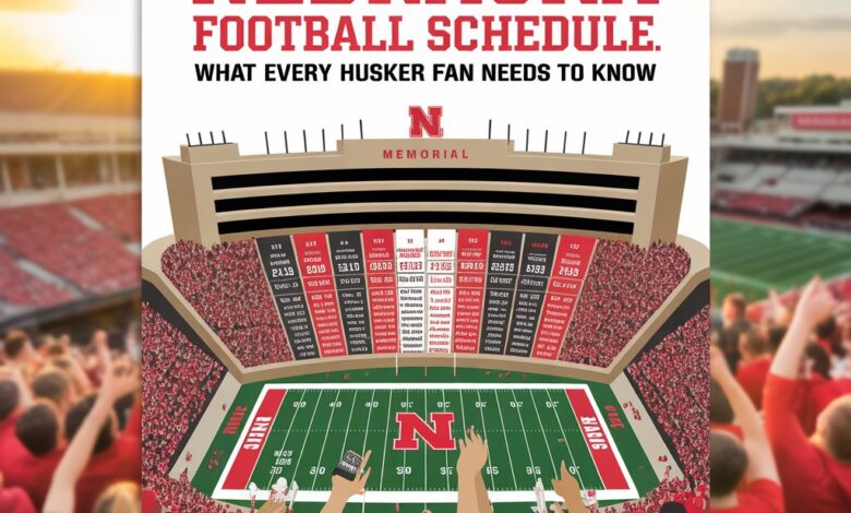 nebraska football schedule