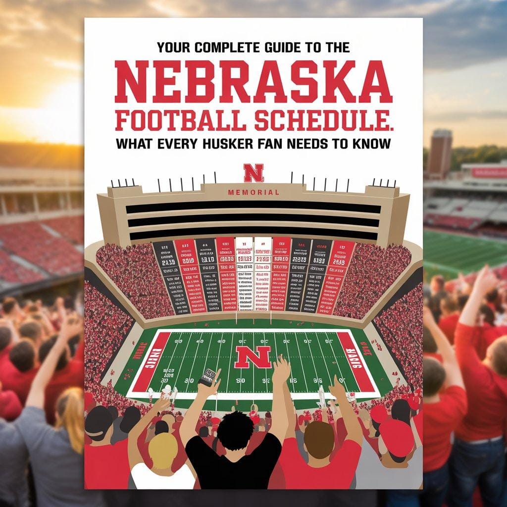 nebraska football schedule