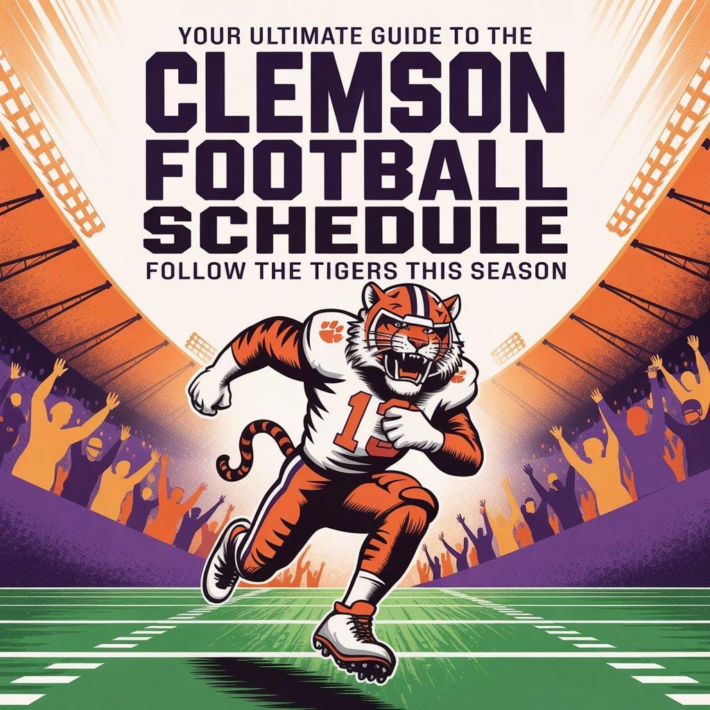 clemson football schedule