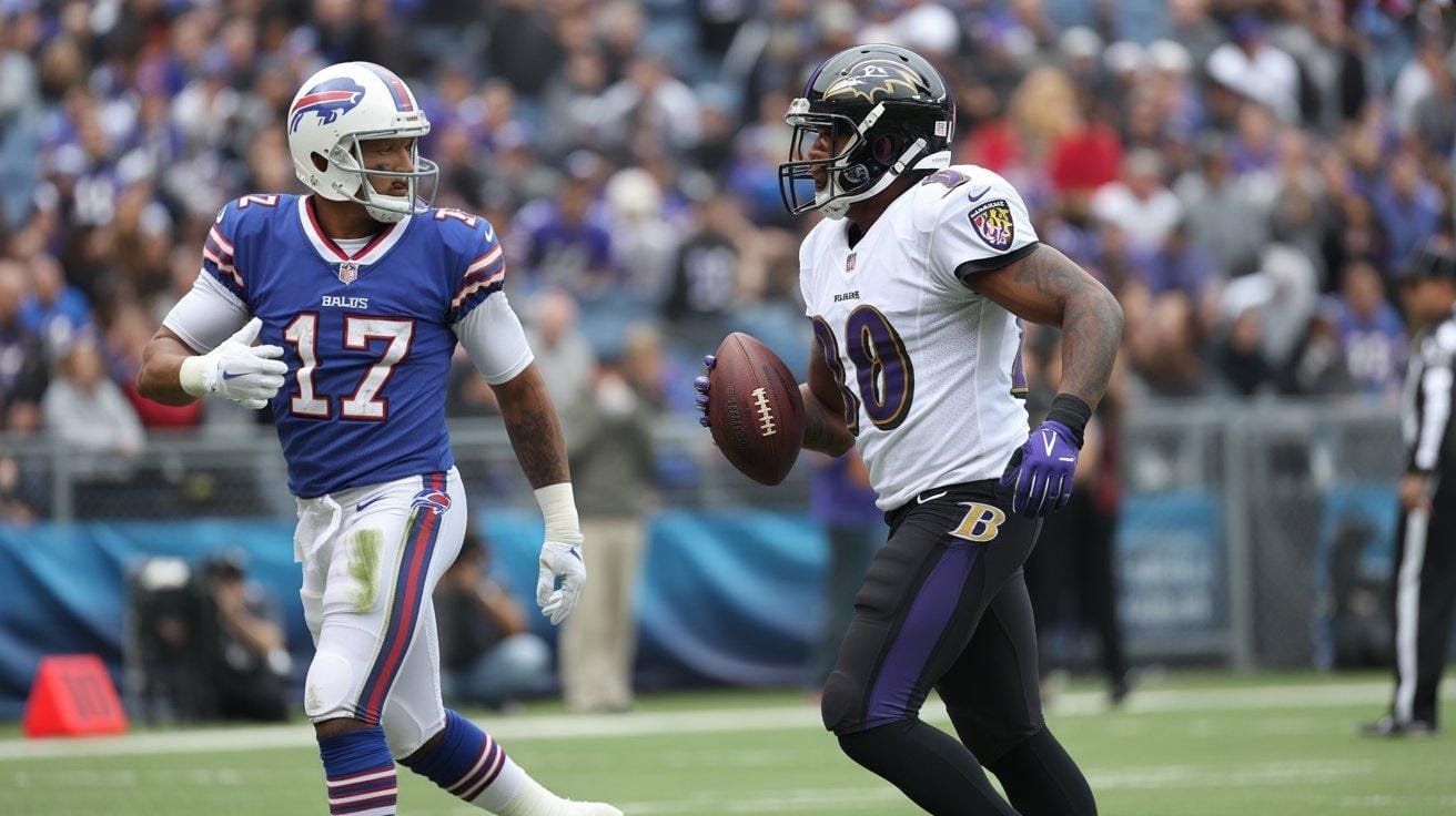 buffalo bills vs baltimore ravens match player stats