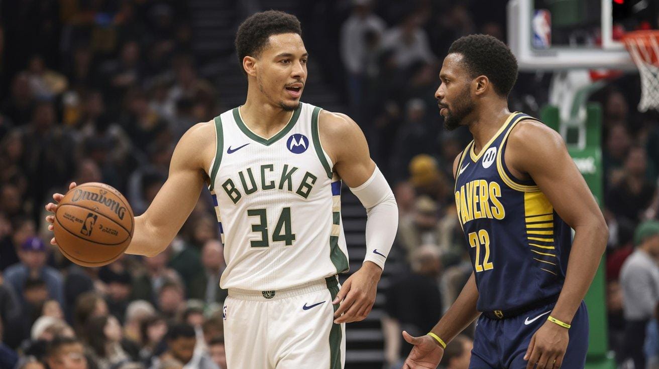 milwaukee bucks vs pacers match player stats