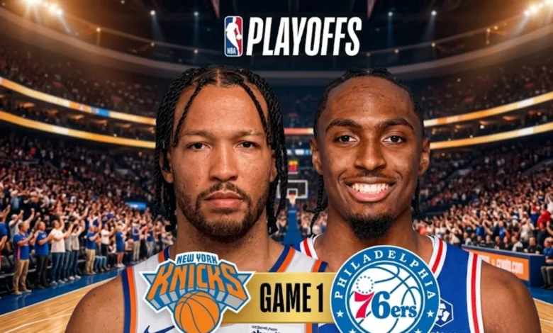 Knicks vs 76ers Match Player Stats