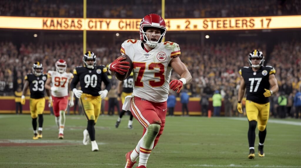 kansas city chiefs vs steelers match player stats