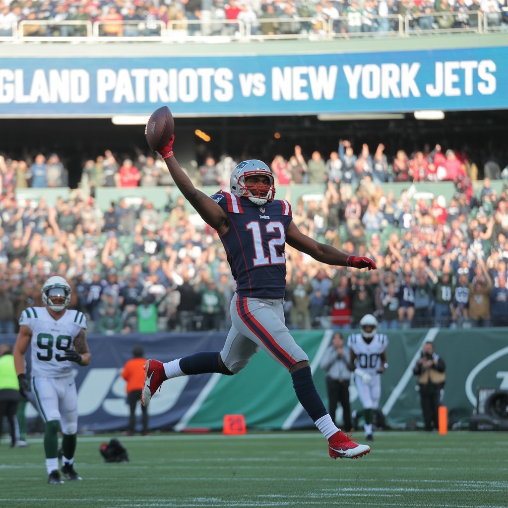 new england patriots vs new york jets match player stats