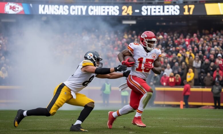 kansas city chiefs vs steelers match player stats