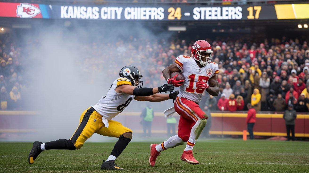 kansas city chiefs vs steelers match player stats
