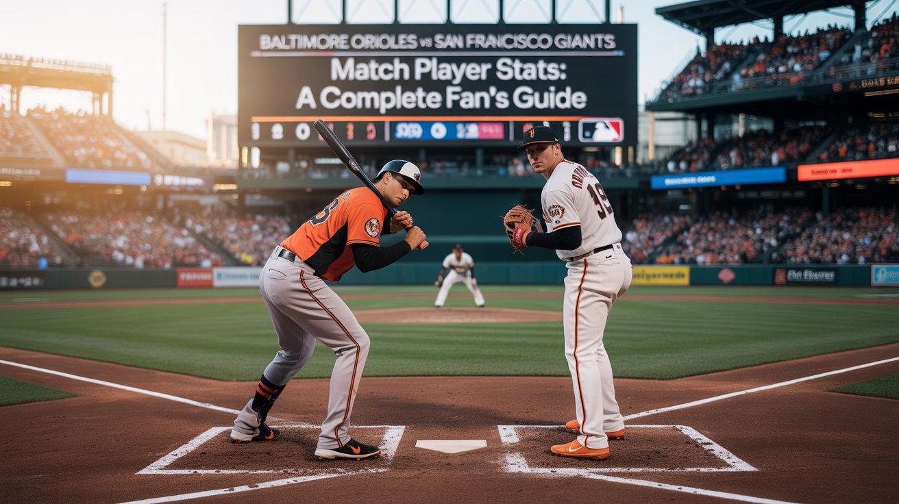 baltimore orioles vs san francisco giants match player stats