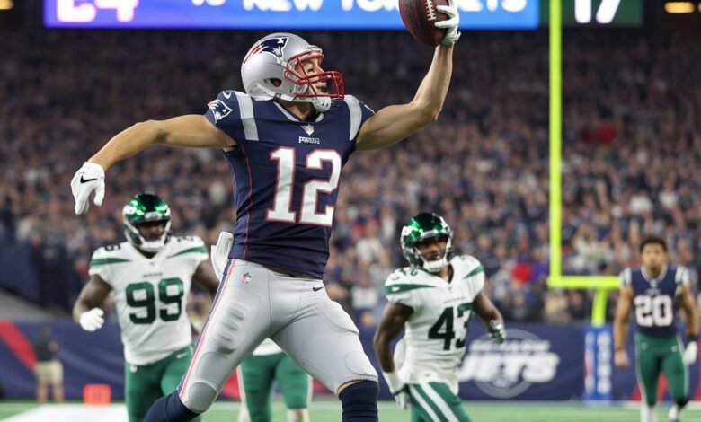 new england patriots vs new york jets match player stats
