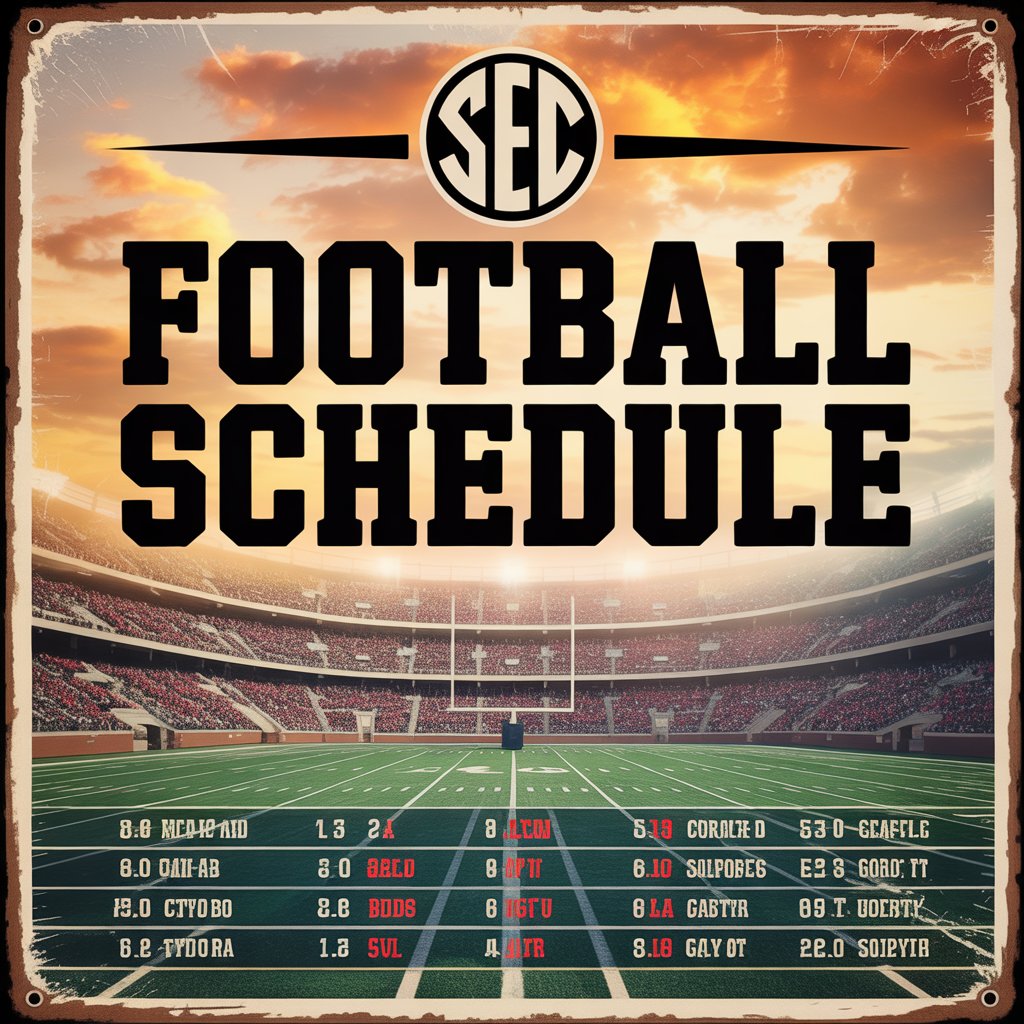 sec football schedule