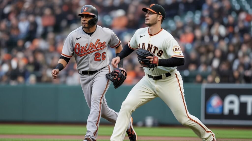baltimore orioles vs san francisco giants match player stats