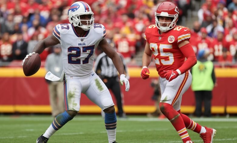 buffalo bills vs kansas city chiefs match player stats