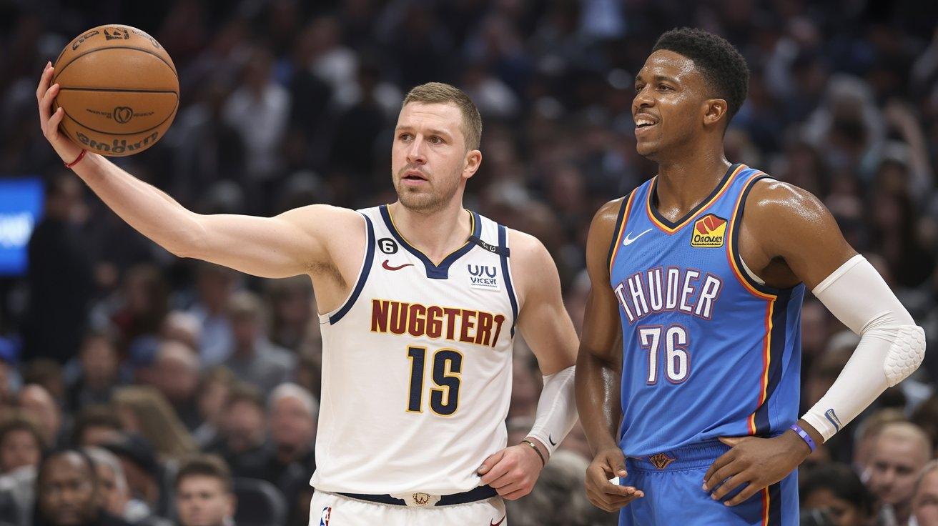 denver nuggets vs okc thunder match player stats