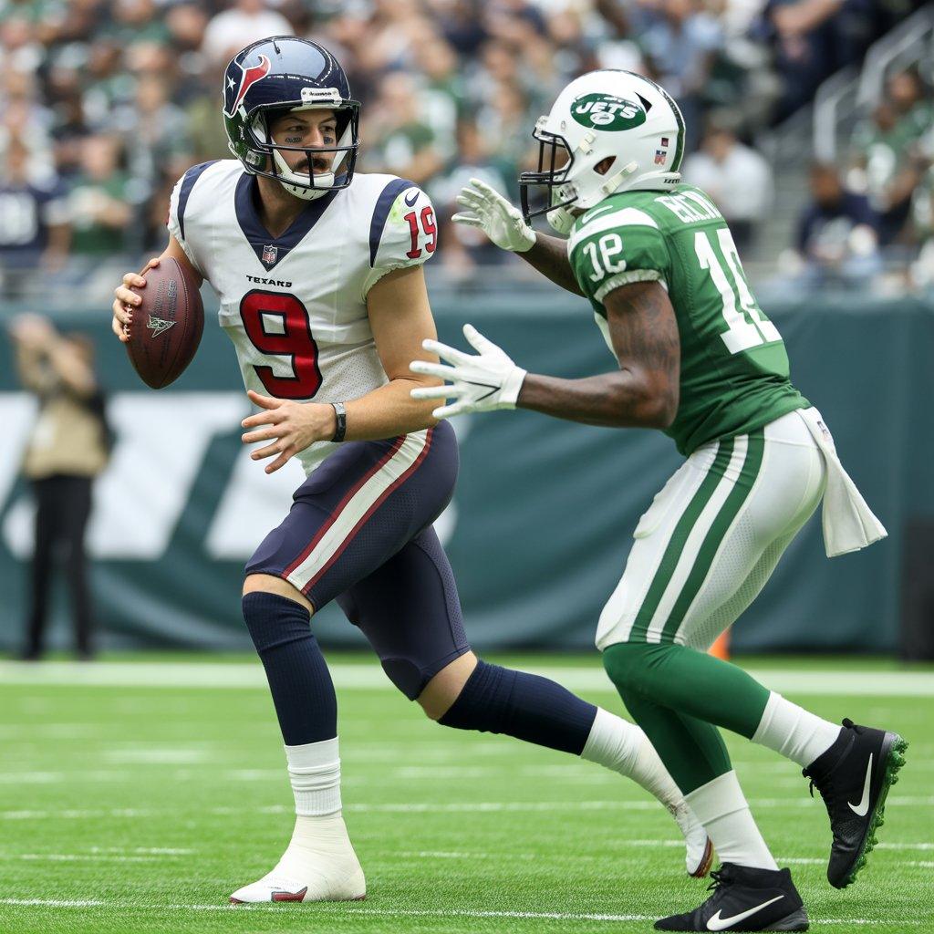 houston texans vs new york jets match player stats