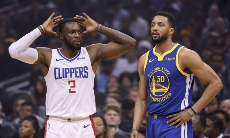 la clippers vs golden state warriors match player stats