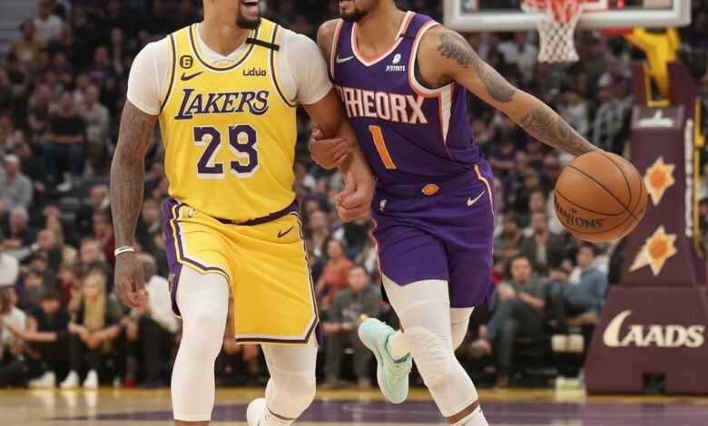 lakers vs phoenix suns match player stats