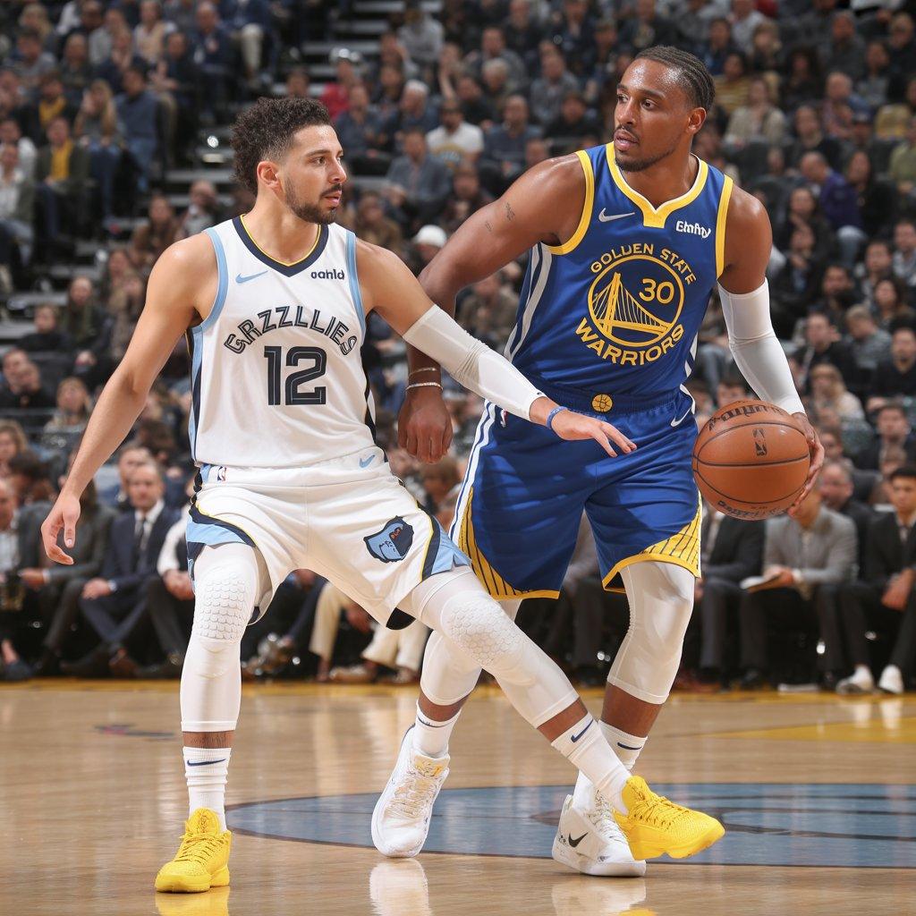 memphis grizzlies vs golden state warriors match player stats