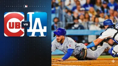 Chicago Cubs vs Dodgers Match Player Stats