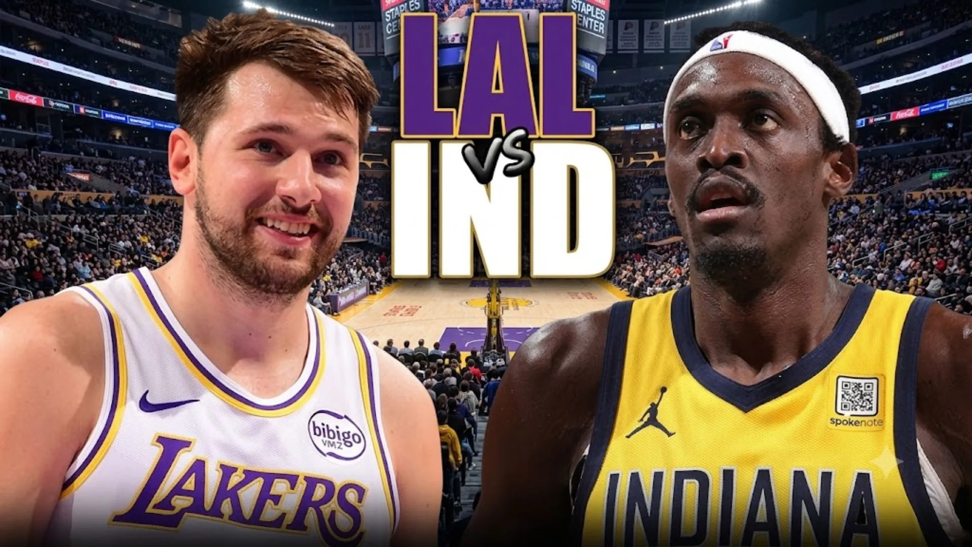 Lakers vs Pacers Match Player Stats