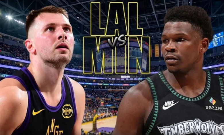 Minnesota Timberwolves vs Lakers Match Player Stats