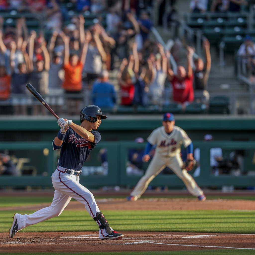 atlanta braves vs mets match player stats