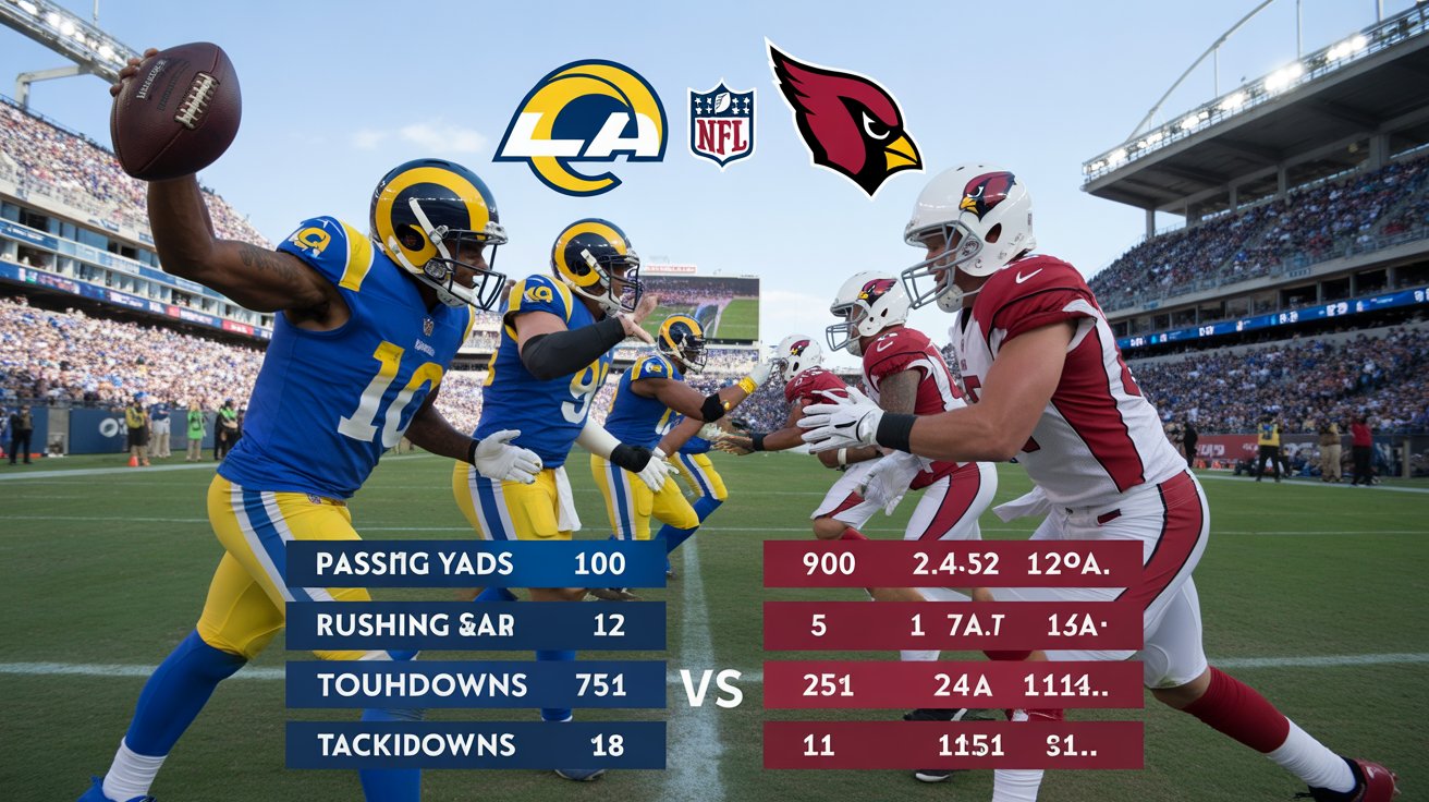 los angeles rams vs arizona cardinals match player stats