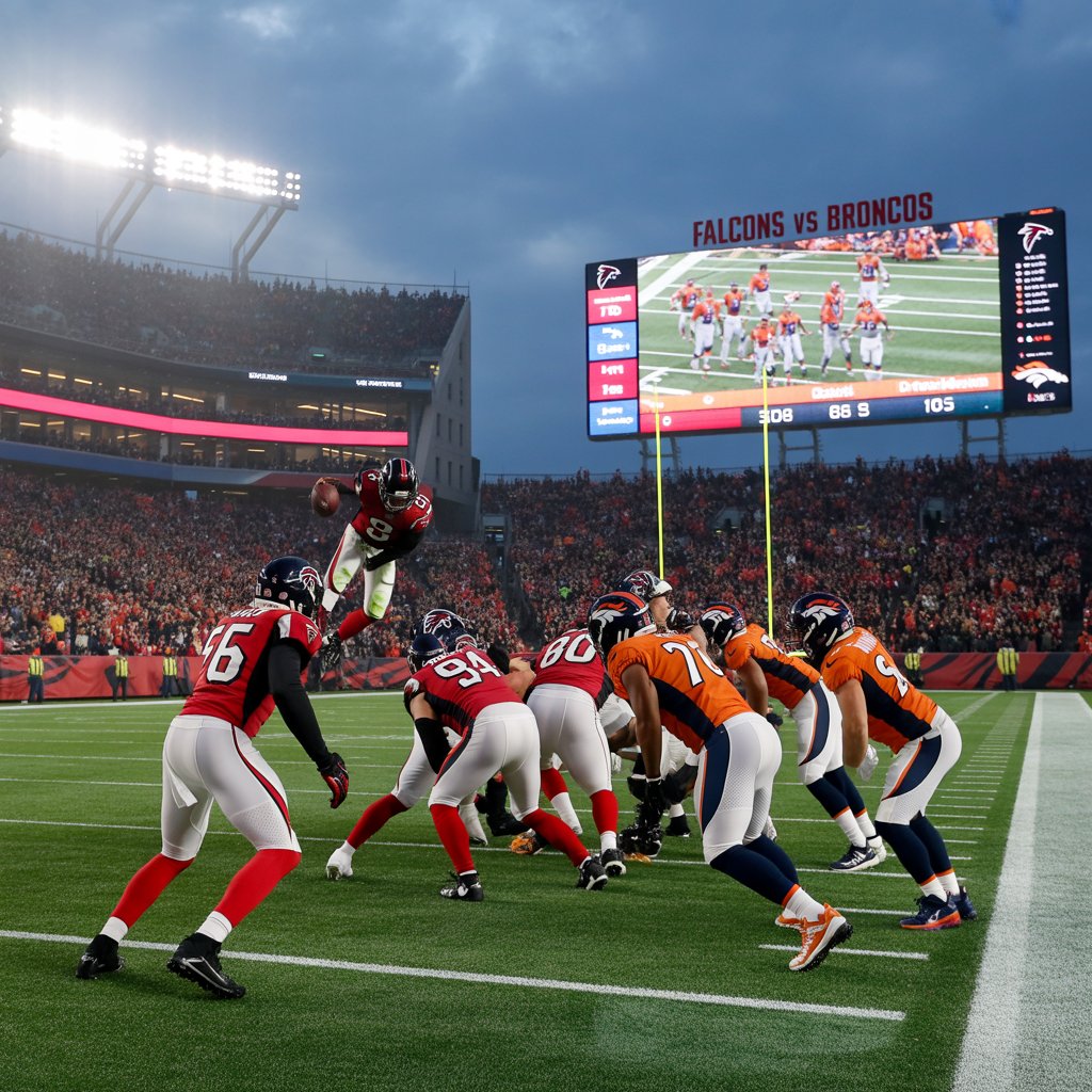 atlanta falcons vs denver broncos match player stats