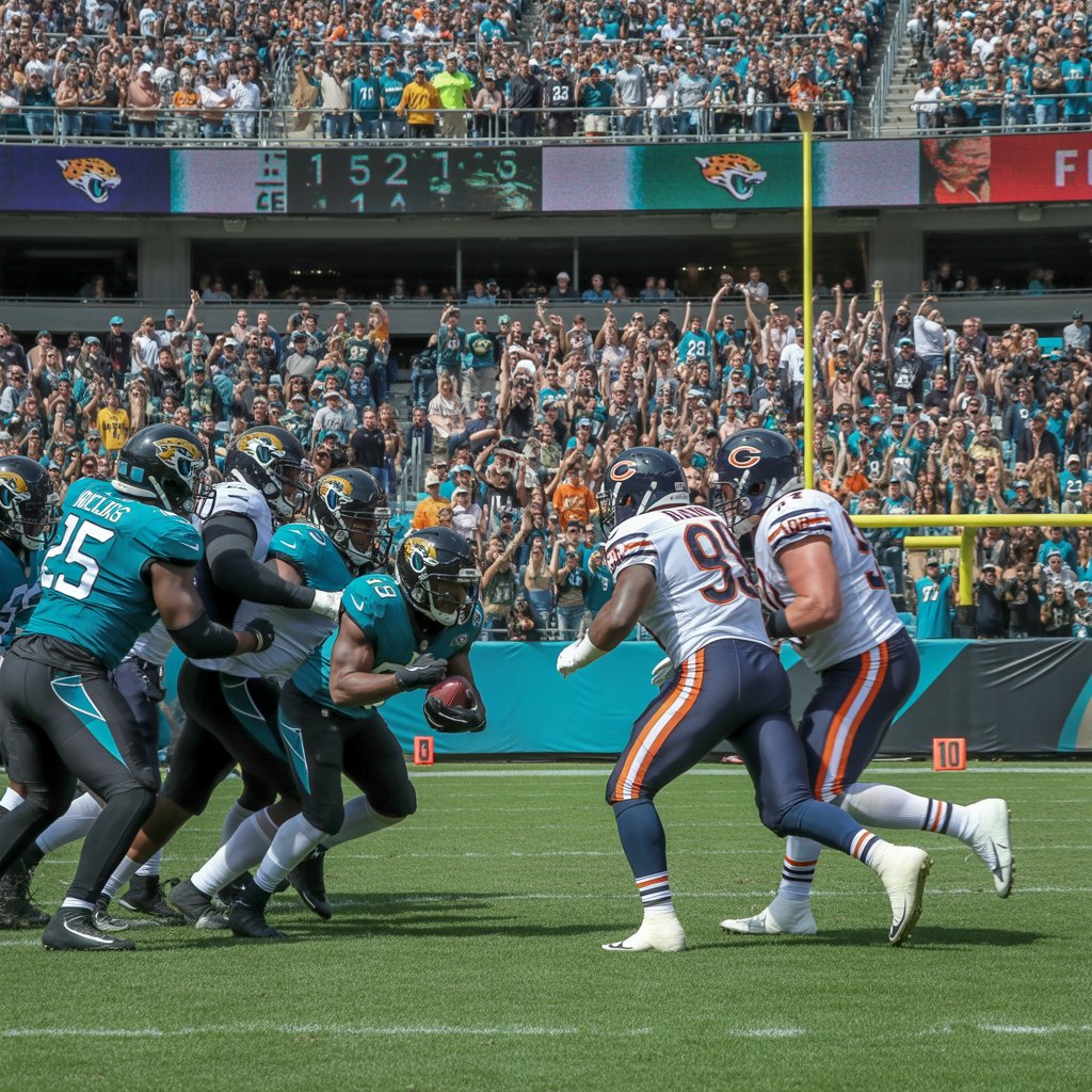 jacksonville jaguars vs chicago bears match player stats