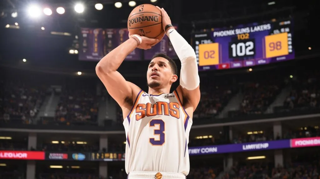 phoenix suns vs lakers match player stats