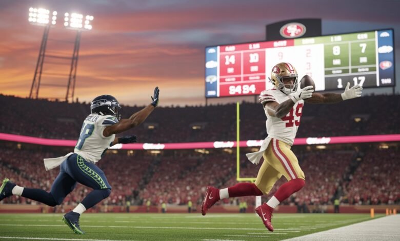 49ers vs seahawks match player stats