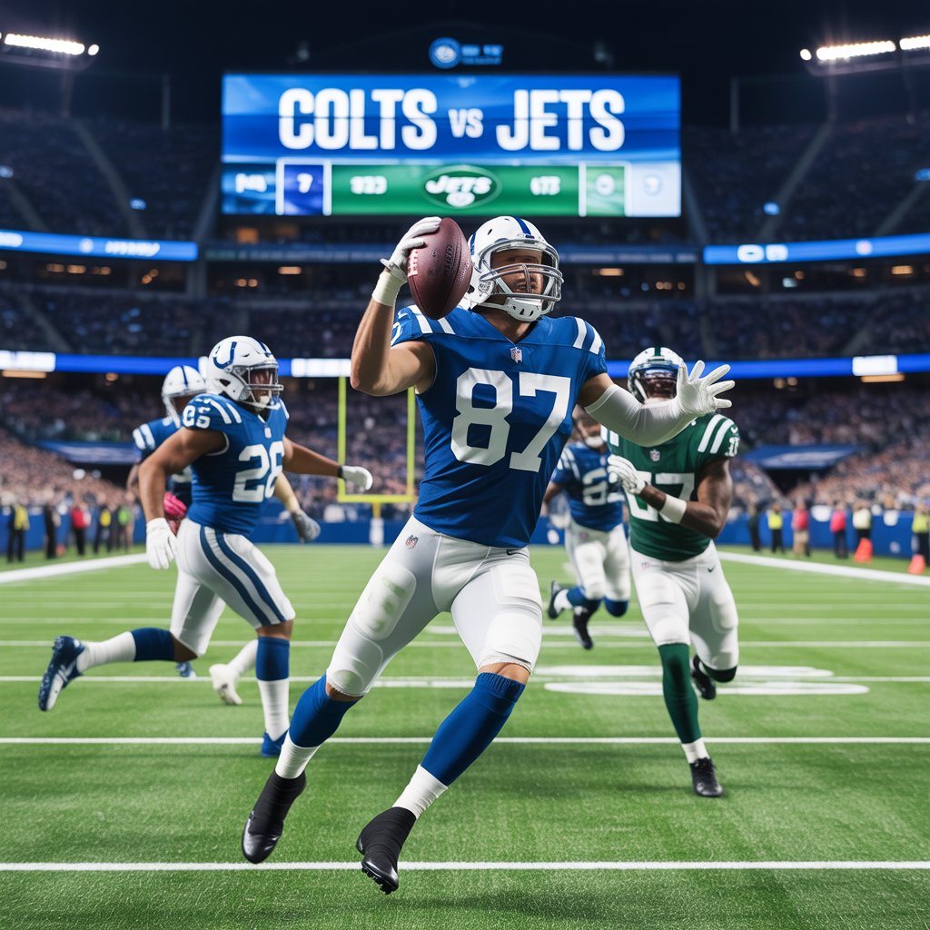 colts vs new york jets match player stats