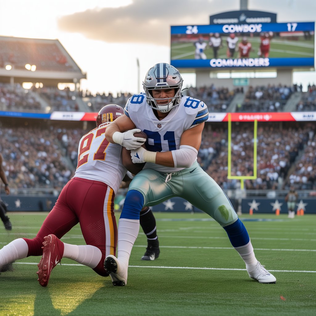 dallas cowboys vs washington commanders match player stats
