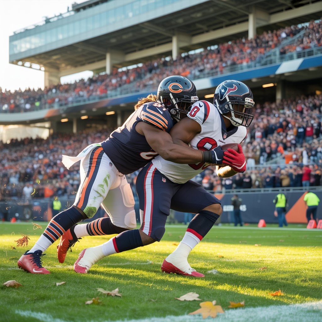 chicago bears vs houston texans match player stats