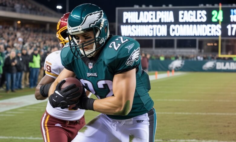 philadelphia eagles vs washington commanders match player stats