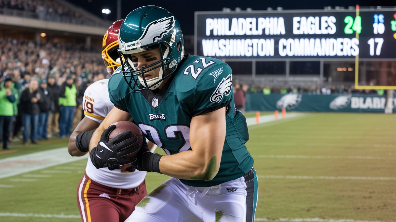 philadelphia eagles vs washington commanders match player stats