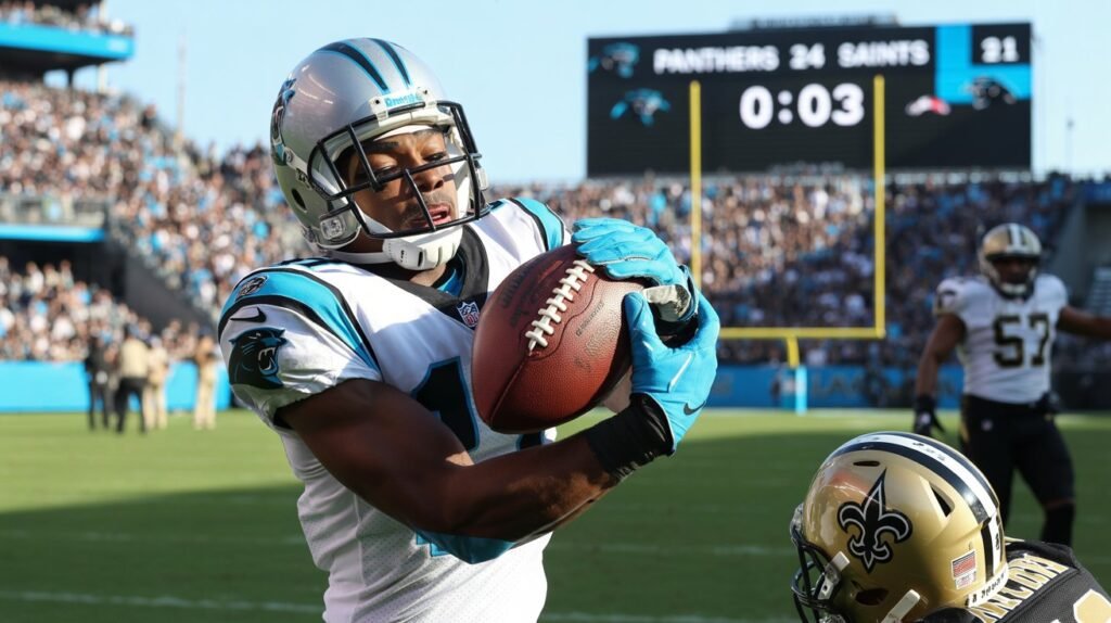 carolina panthers vs new orleans saints match player stats