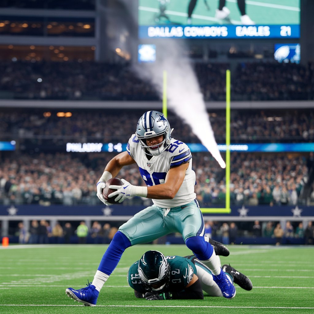 dallas cowboys vs philadelphia eagles match player stats