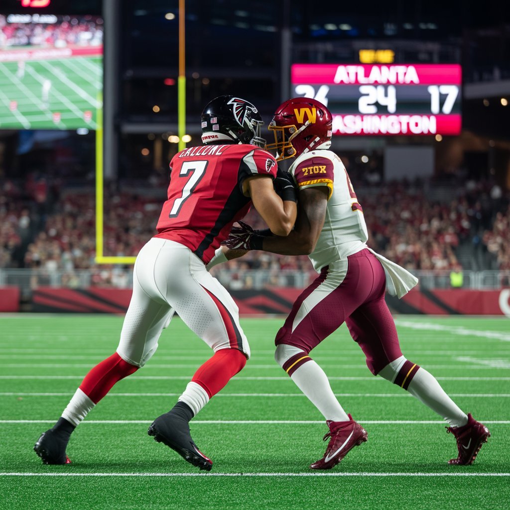 atlanta falcons vs washington commanders match player stats