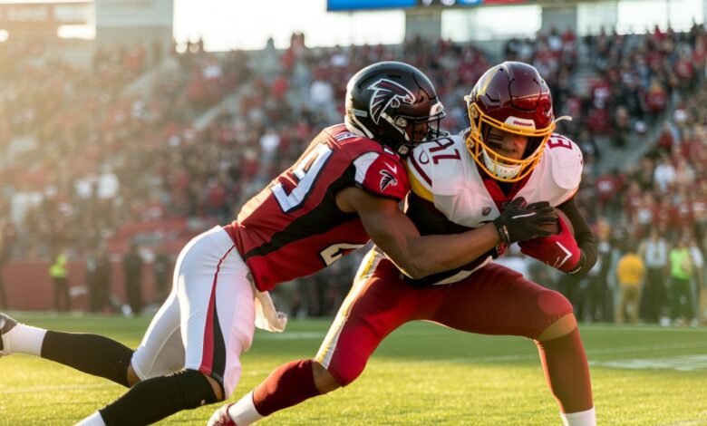 atlanta falcons vs washington commanders match player stats