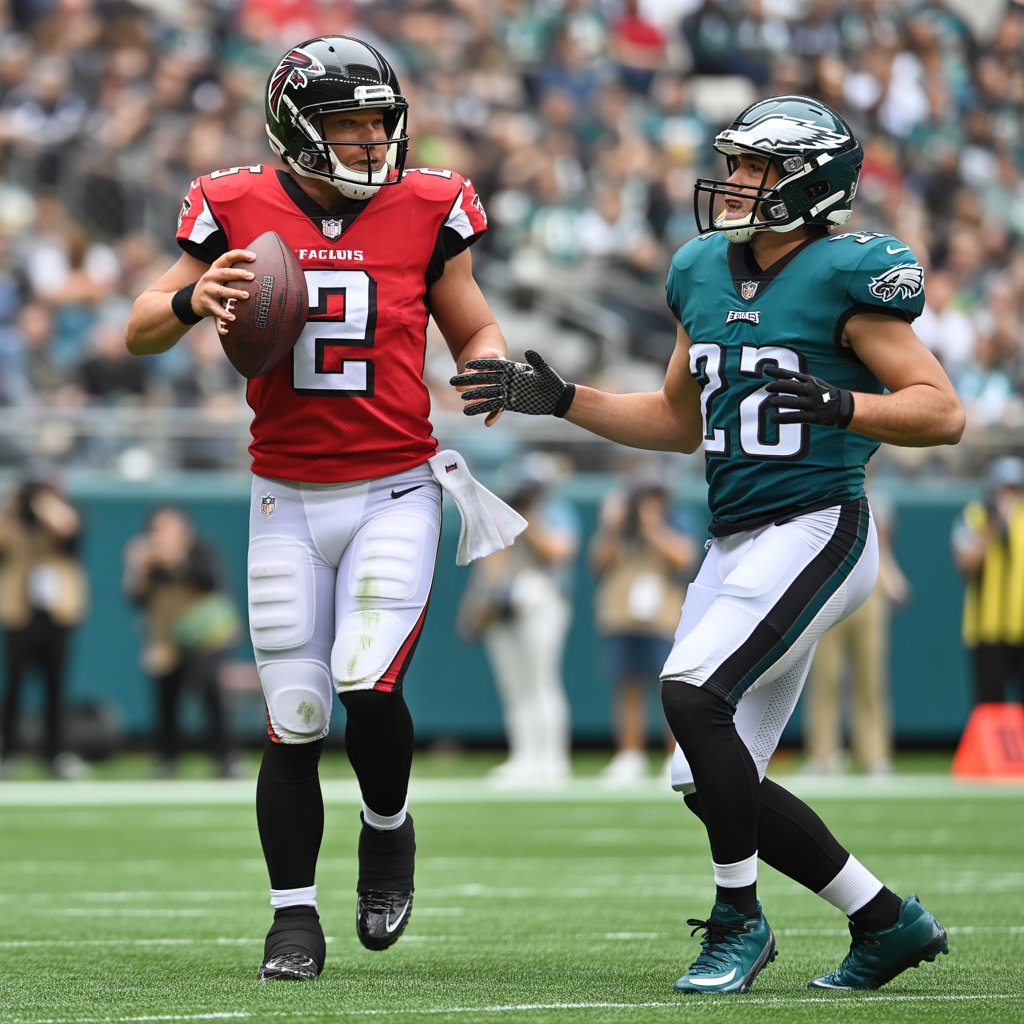 atlanta falcons vs philadelphia eagles match player stats